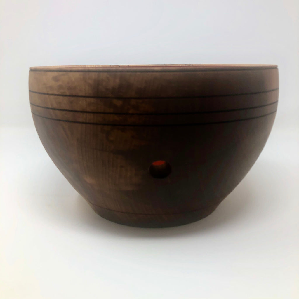 Spalted Maple Yarn Bowl