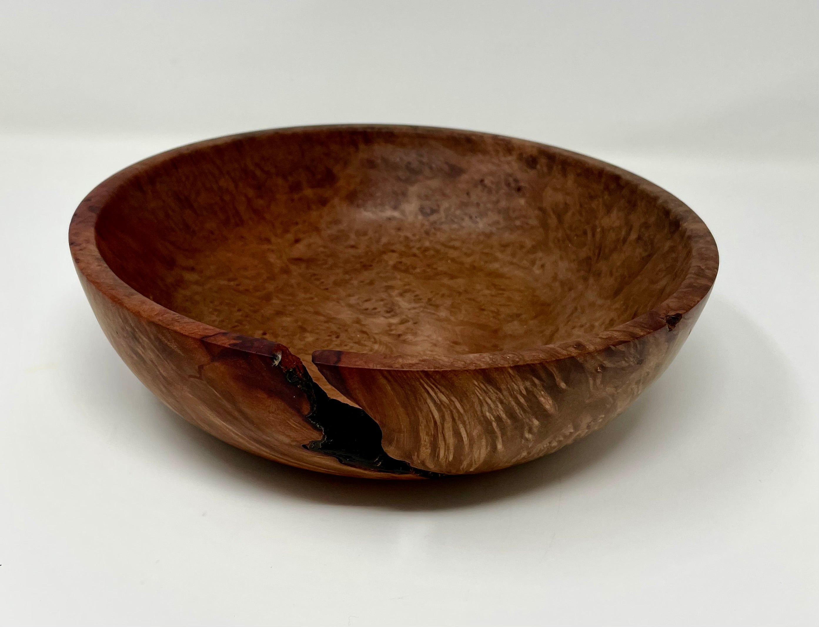 Flamed Madrone Art Bowl
