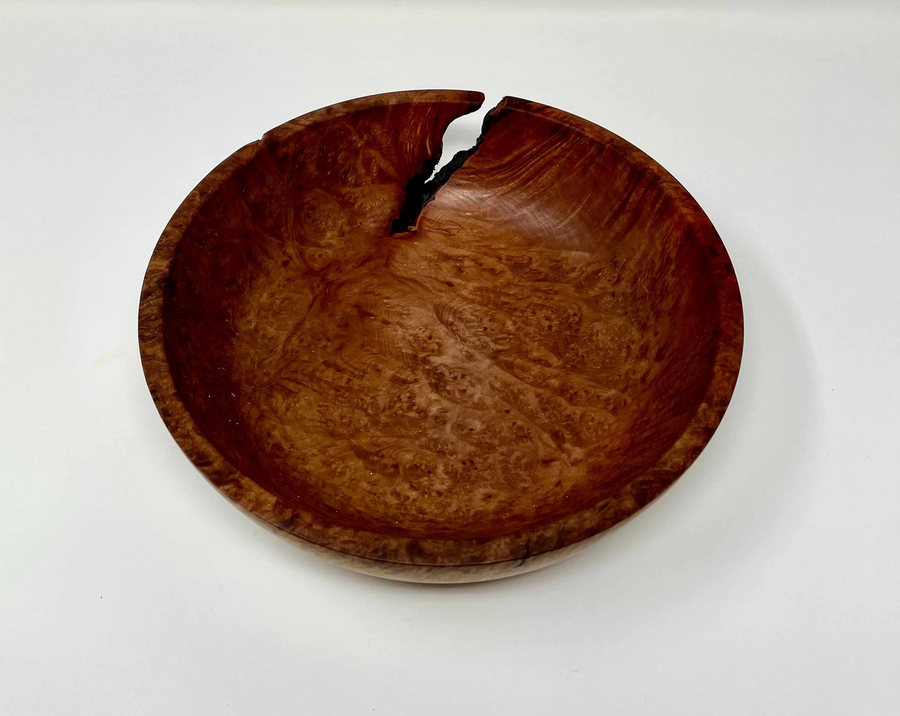 Flamed Madrone Art Bowl