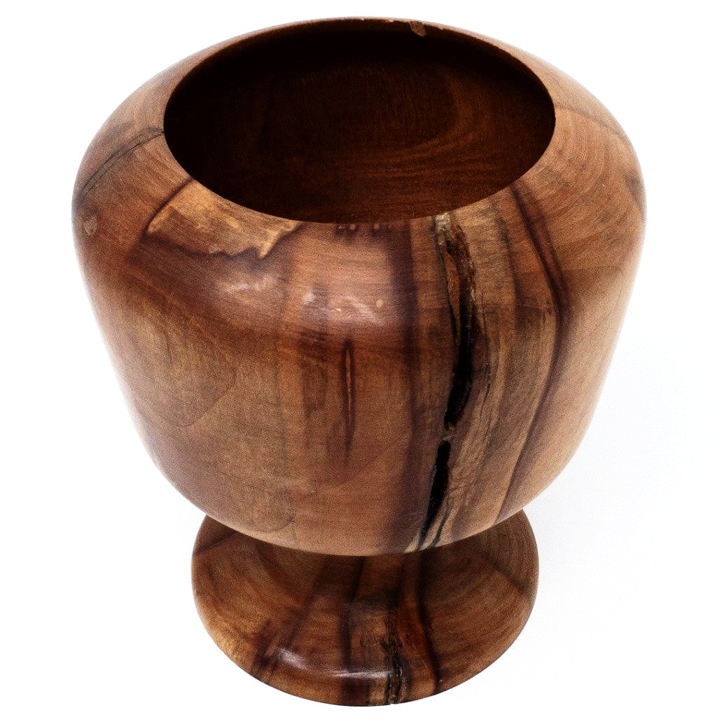 Charming wood turned candy bowl made from Madrone Wood