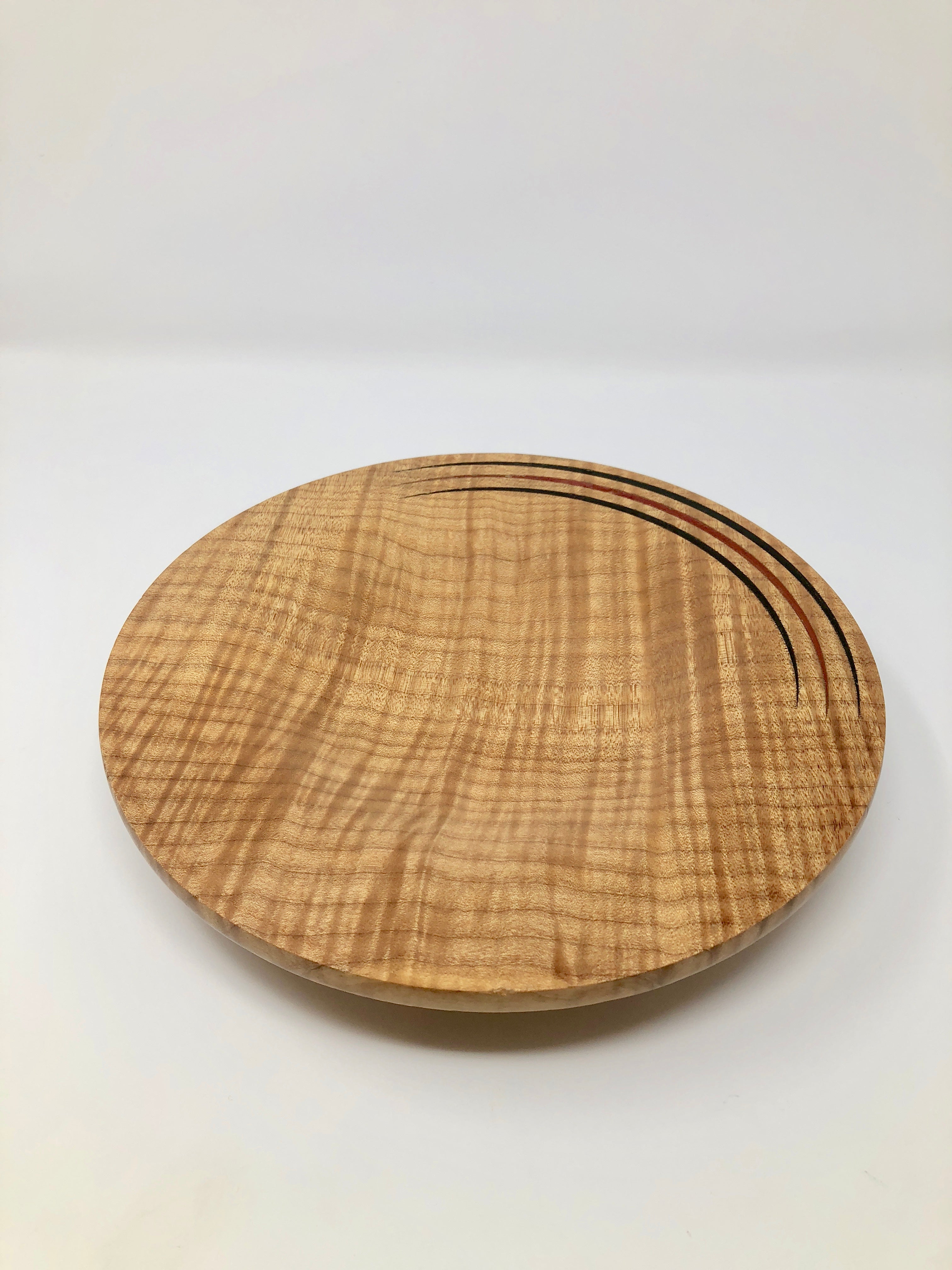 Fiddleback Maple Platter